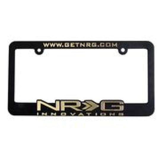 NRG License Plate Frame - Gold - Torque Motorsport