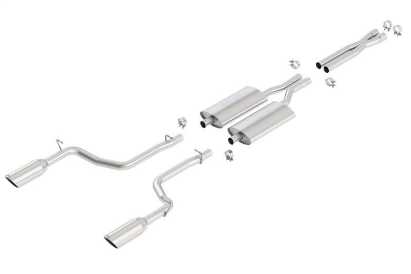 Borla 05-10+ Charger / Magnum / 300C R/T 5.7L Aggressive Catback Exhaust - Torque Motorsport