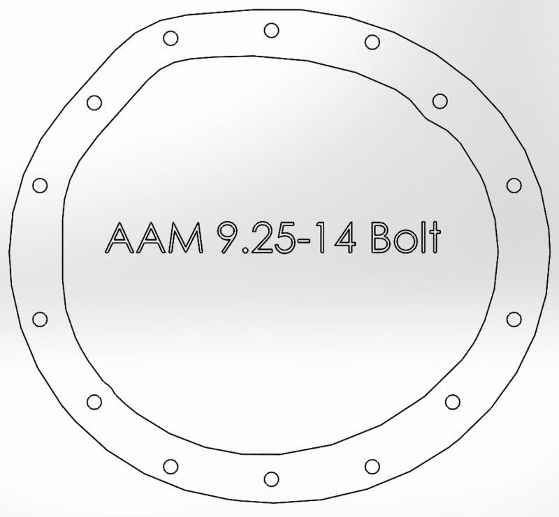 afe Front Differential Cover (Raw; Street Series); Dodge Diesel Trucks 03-12 L6-5.9/6.7L (td) - Torque Motorsport