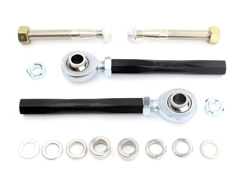 SPL Parts 2009+ Nissan 370Z Front Outer Tie Rod Ends Adjustable for Bumpsteer - Torque Motorsport