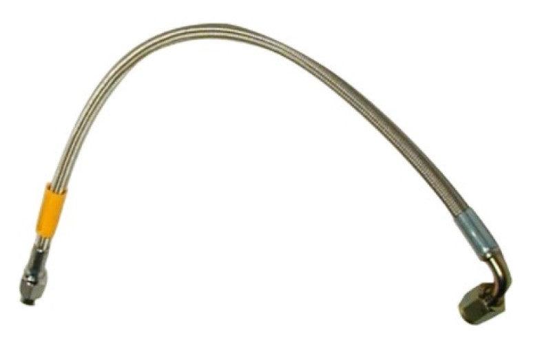 Wilwood Flexline Brake Line 18in OAL -3AN to -3AN Female 90 Degree - Torque Motorsport