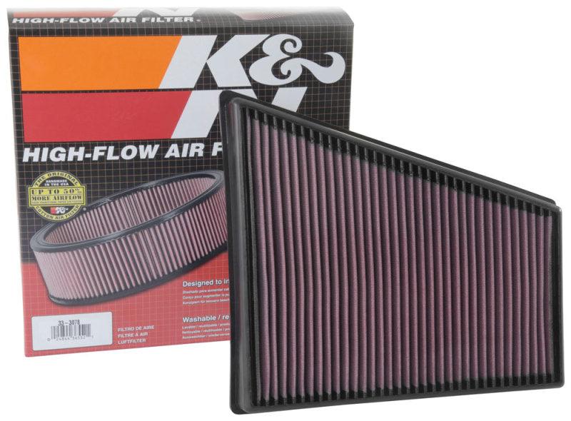 K&N 16-18 Porsche 718 Boxster H4-2.0L Drop In Air Filter - Torque Motorsport