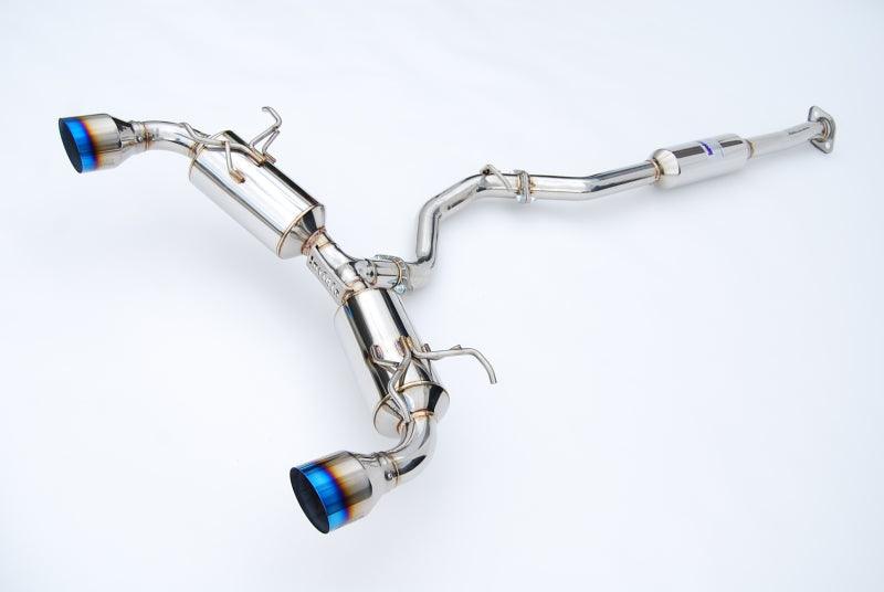 Invidia 12+ Subaru BRZ / Toyota 86 N2 60mm Single Layer Titanium Burnt Tips Cat-Back Exhaust - Torque Motorsport