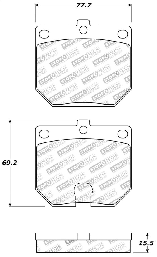 StopTech Street Touring Brake Pads - Torque Motorsport