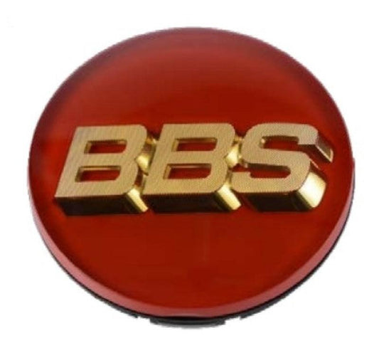 BBS Center Cap 56mm Red/Gold (56.24.012) - Torque Motorsport