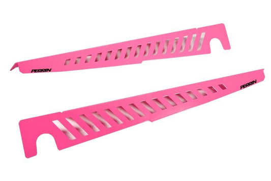 Perrin 22-23 Subaru WRX Fender Shroud Set - Hyper Pink - Torque Motorsport