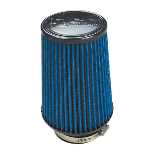 Injen Super Nano-Web Dry Air Filter - 3.25in Neck / 5.25in Base / 7in Height / 4in Top 45-Pleat - Torque Motorsport