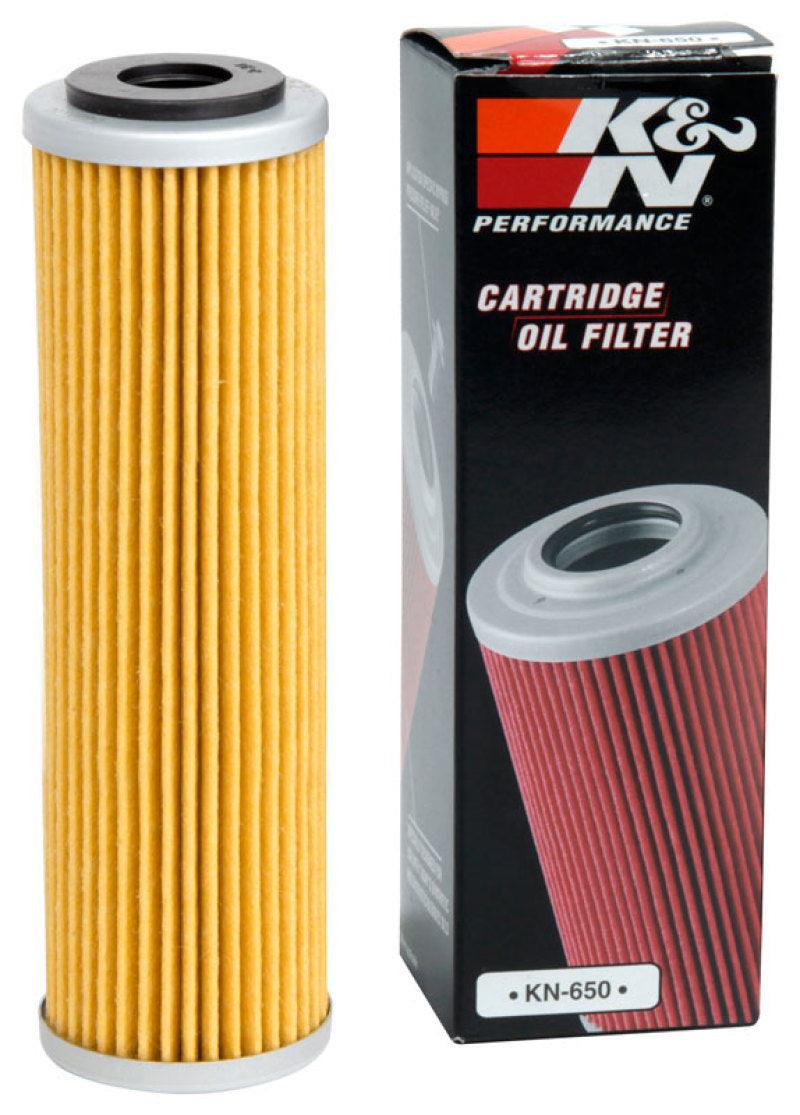 K&N 1.625in OD x 5.05in H Oil Filter - Torque Motorsport