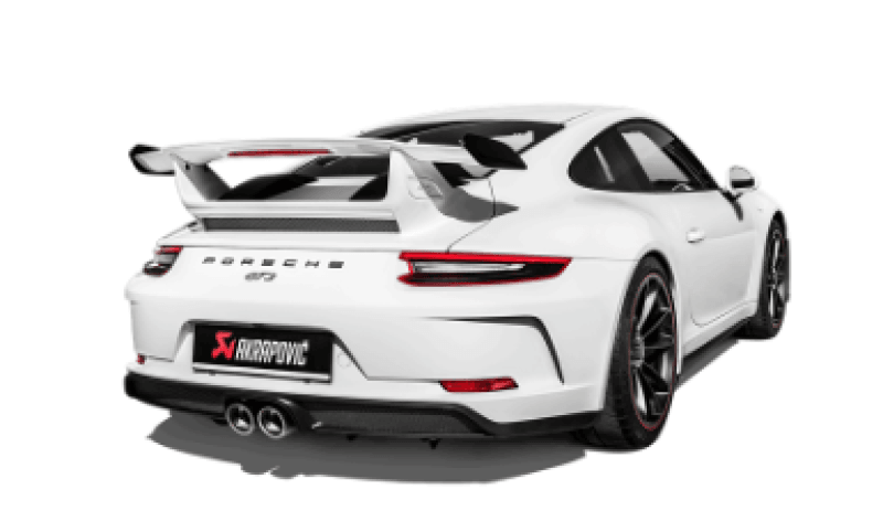 Akrapovic 2018 Porsche 911 GT3 (991.2) Slip-On Race Line (Titanium) w/o Tail Pipe Set - Torque Motorsport