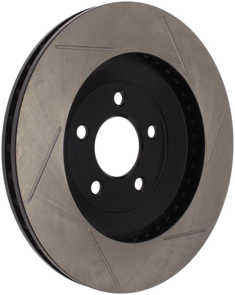 StopTech Power Slot 94-04 Ford Mustang Front Right Slotted Rotor - Torque Motorsport