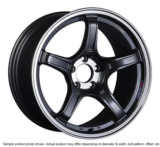 SSR GTX03 18x9.5 5x100 38mm Offset Black Graphite Wheel - Torque Motorsport
