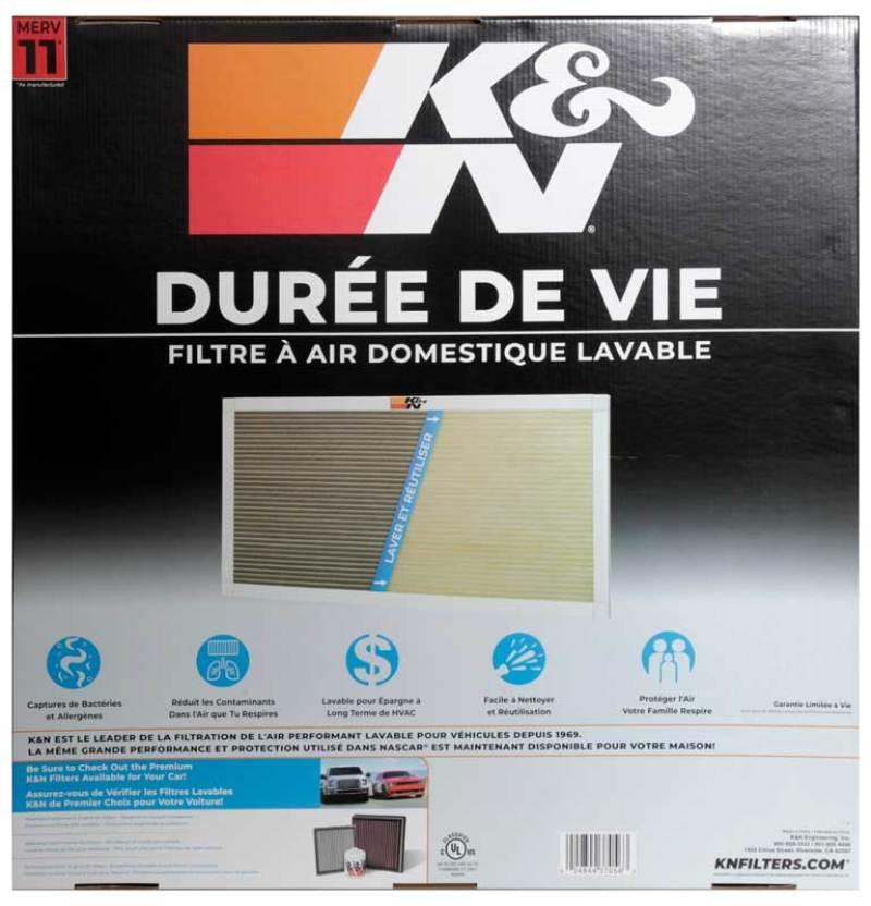 K&N HVAC Filter - 24 x 24 x 1 - Torque Motorsport