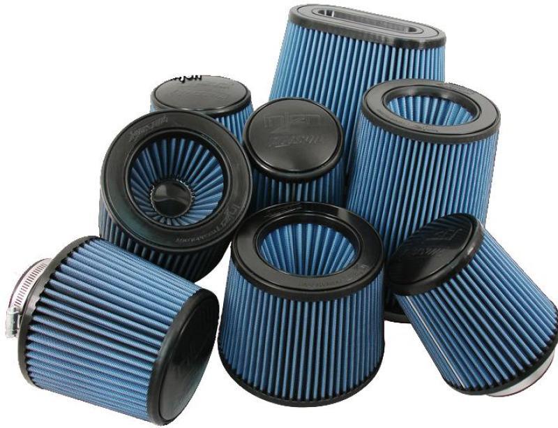 Injen AMSOIL Ea Nanofiber Dry Air Filter - 2.75 Filter 5 Base / 5 Tall / 4 Top - 40 Pleat - Torque Motorsport