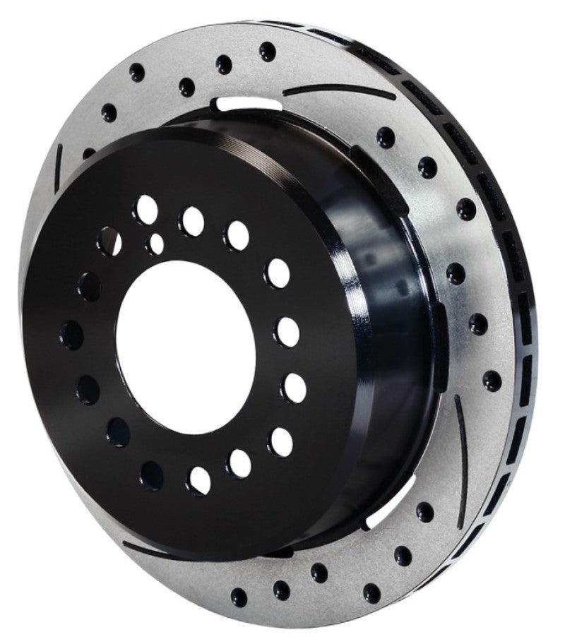 Wilwood Rotor-1.91in Offset-SRP-BLK-Drill-LH 12.19 x .810 - 5 Lug - Torque Motorsport