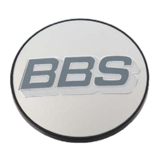 BBS Center Cap 56mm Polished/Grey & White - Torque Motorsport