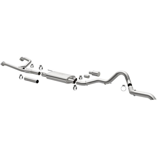 Magnaflow 22+ Toyota Tundra Overland Series 3in Single Straight Passenger Side Rear Cat-Back Exhaust - Torque Motorsport