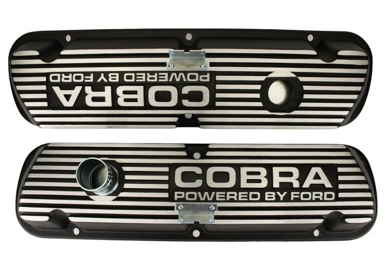 Ford Racing Black Satin Valve Cover Cobra - Torque Motorsport