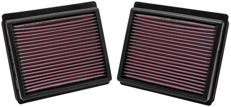 K&N Replacement Air Filter INFINITI M35 3.5L V6; 09-10 (2 PER BOX) - Torque Motorsport