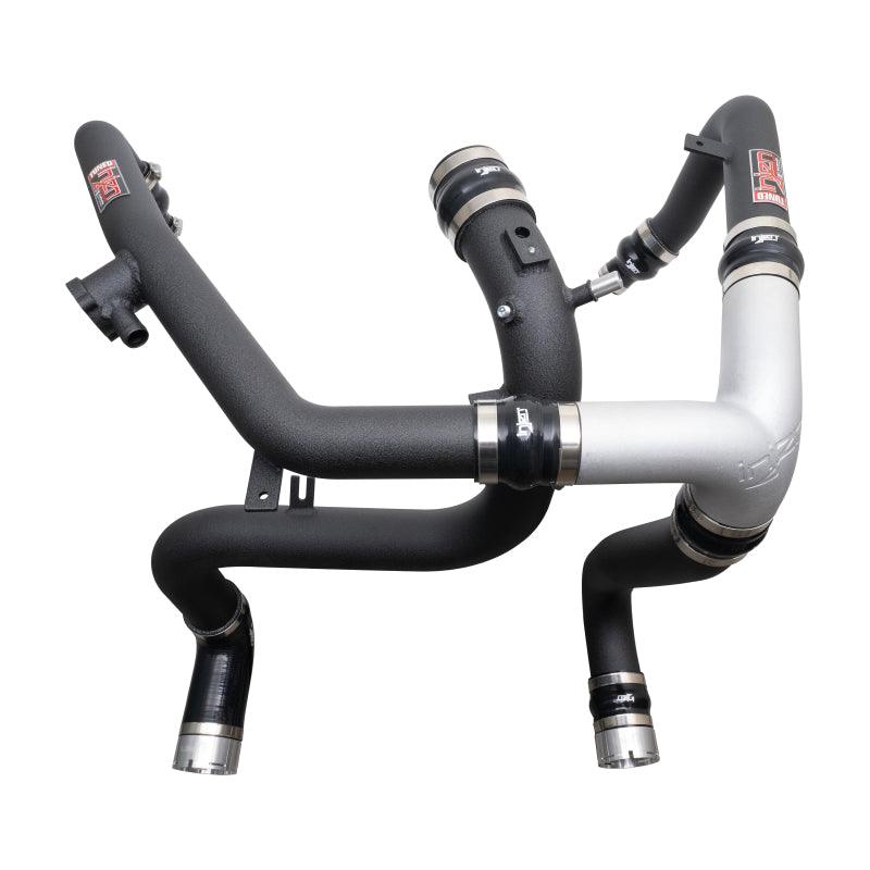 Injen 21-23 Ford Bronco 2.7L V6 (TT) EcoBoost SES Intercooler Pipes - Wrinkle Black - Torque Motorsport