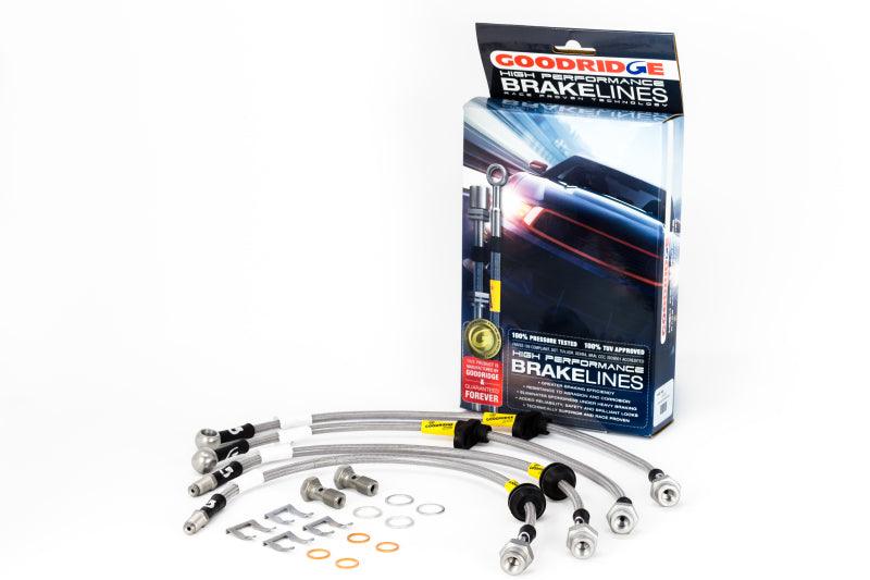 Goodridge 15-16 Ford Focus RS (RS MK3 Only) SS Brake Lines - Torque Motorsport