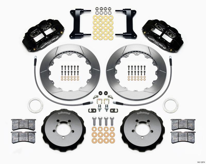 Wilwood Narrow Superlite 6R Front Hat Kit 13.06in 1999-2012 Subaru WRX w/Lines - Torque Motorsport