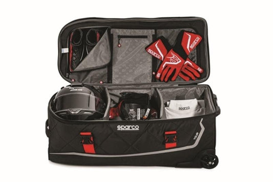 Sparco Tour Bag Martini-Racing Black/Red - Torque Motorsport