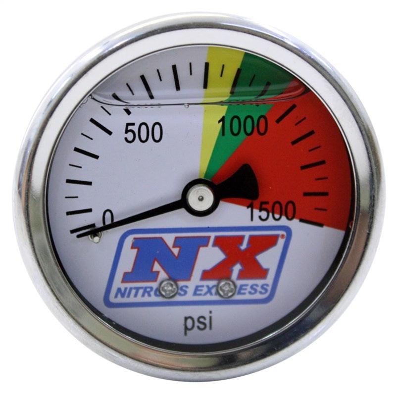 Nitrous Express Nitrous Pressure Gauge Only (0-1500 PSI) - Torque Motorsport