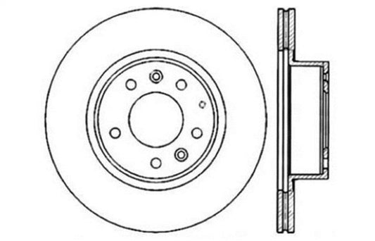 StopTech Slotted & Drilled Sport Brake Rotor - Torque Motorsport