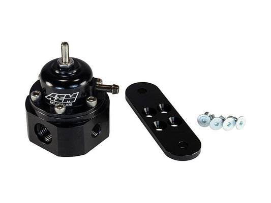 AEM Universal Black Adjustable Fuel Pressure Regulator - Torque Motorsport