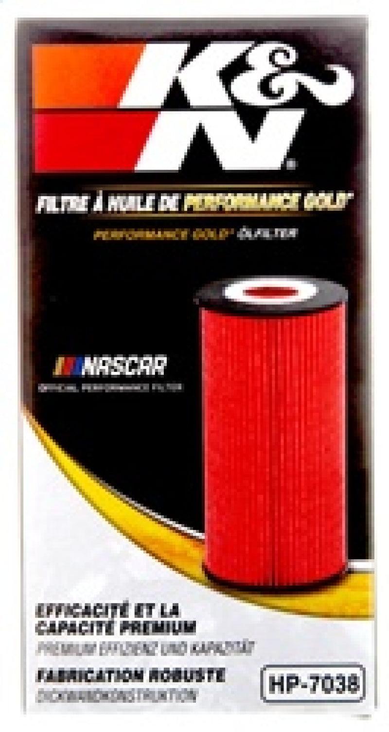 K&N Performance Oil Filter for 2019 Audi A3 2.0L - Torque Motorsport