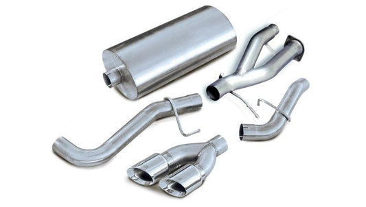 Corsa 02-06 Cadillac Escalade 6.0L V8 Polished Sport Cat-Back Exhaust - Torque Motorsport