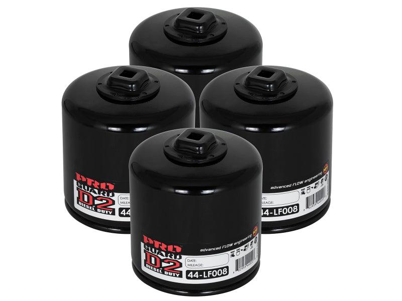 aFe Pro GUARD D2 Oil Filter 93-11 Ford Gas Trucks V8 4.6L/5.4L/5.8L (4 Pack) - Torque Motorsport