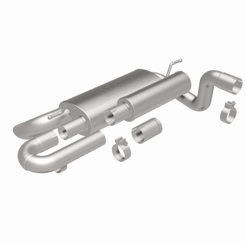 MagnaFlow 18-23 Jeep Wrangler JL 2.0L/3.6L Overland Series Axle-Back Exhaust - Torque Motorsport