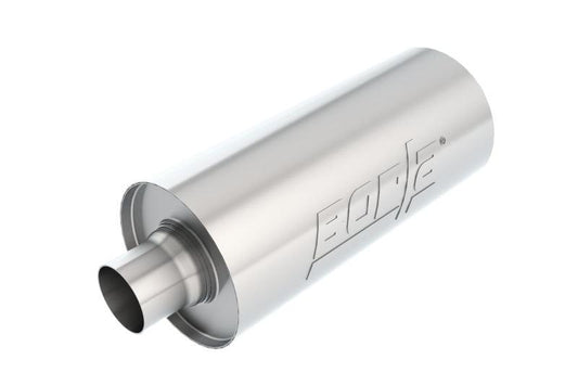 Borla Universal Performance 2.5in Inlet/Outlet Stainless Racing Muffler - Torque Motorsport