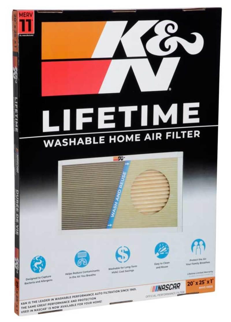 K&N HVAC Filter - 20 x 25 x 1 - Torque Motorsport