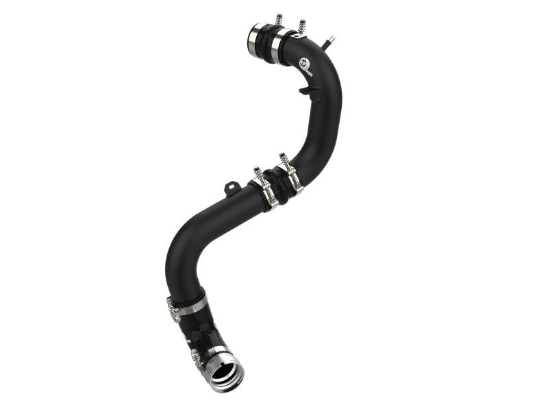 aFe 21-22 Ford Bronco V6-2.7Ltt BladeRunner 2.75in Alum Cold Charge Pipe - Black - Torque Motorsport