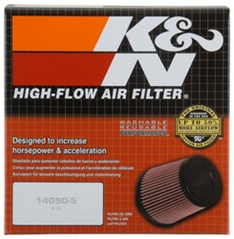 K&N Unique Custom Air Filter Tapered Conical 170mm Base OD x 60mm Top OD x 124mm Height - Torque Motorsport