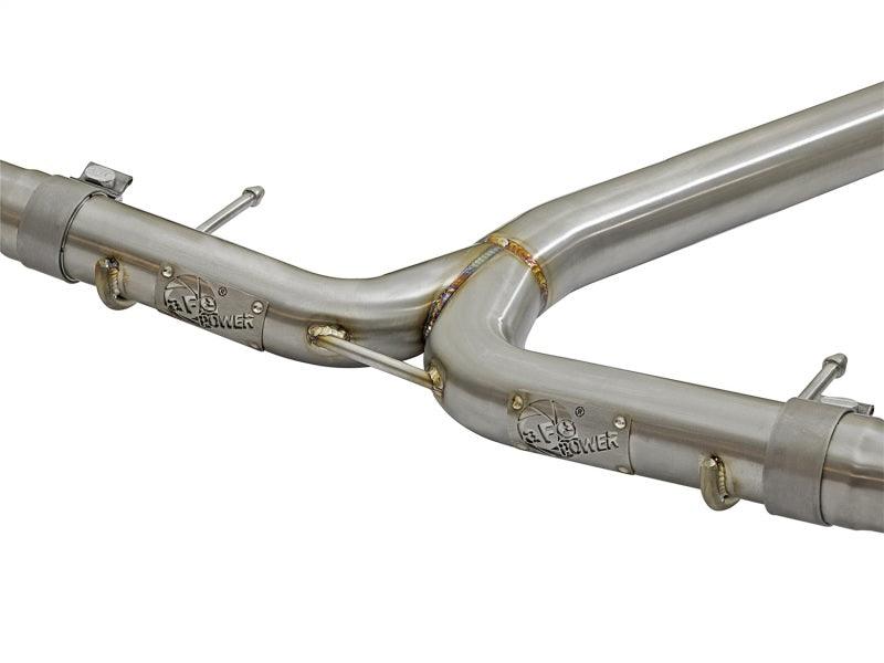 aFe POWER Takeda 16-17 Honda Civic I4-1.5L (t) 2.25-2.5in 304 SS CB Dual-Exit Exhaust Polish Tip - Torque Motorsport