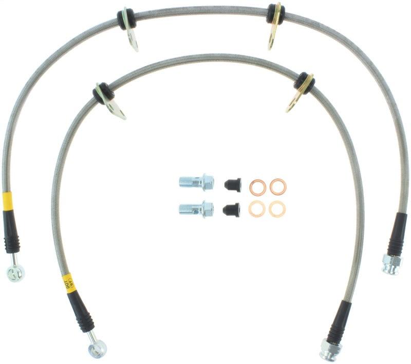 StopTech 90-01 Integra Front SS Brake Lines - Torque Motorsport