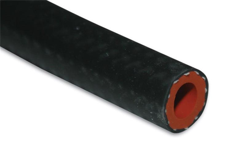 Vibrant 1in (25mm) I.D. x 20 ft. Silicon Heater Hose reinforced - Black - Torque Motorsport