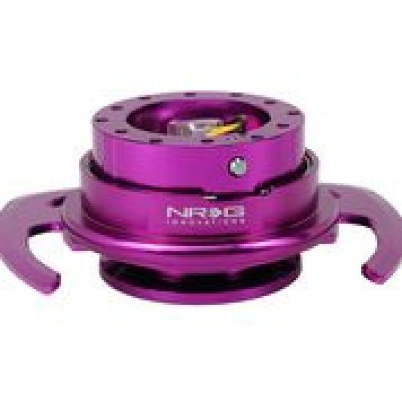 NRG Quick Release Kit Gen 4.0 - Purple Body / Purple Ring w/ Handles - Torque Motorsport