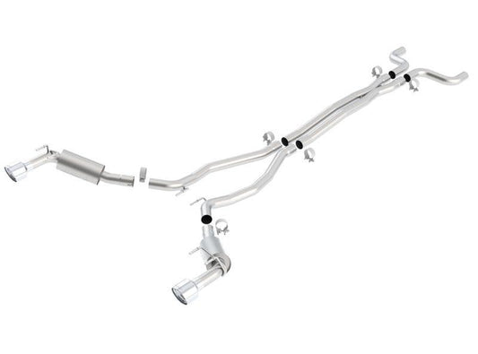 Borla 2010 Camaro 6.2L V8 S Type Catback Exhaust (does not work w/ factory ground affects package - - Torque Motorsport