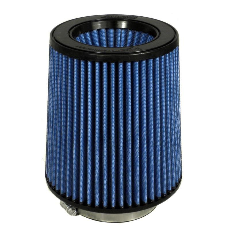 Injen Nanofiber Dry Air Filter - 4in Flange Dia / 6 1/2in Base / 7in Tall / 5 3/8in Top - Torque Motorsport