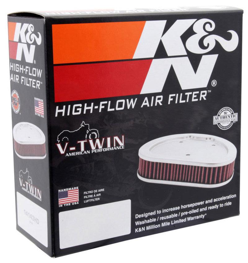 K&N Universal 7in OD / 5in ID / 1.938in H Round Replacement Air Filter - Torque Motorsport