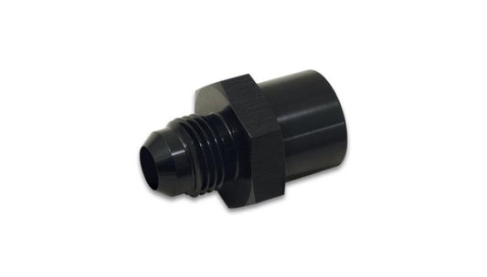 Vibrant M14 x 1.5 Female to -6AN Male Flare Adapter - Anodized Black - Torque Motorsport