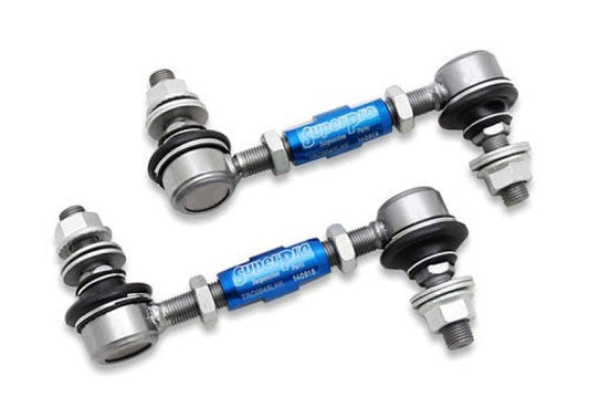 SuperPro 2015 BMW 228i Base Rear HD Adjustable End Link Set (10mm Studs 125mm-145mm Length) - Torque Motorsport