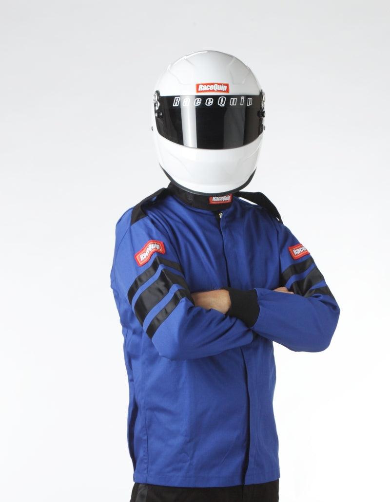 RaceQuip Blue SFI-1 1-L Jacket - XL - Torque Motorsport