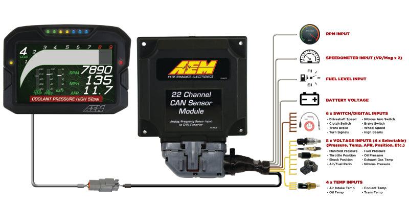 AEM 22 Channel CAN Expander Module - Torque Motorsport