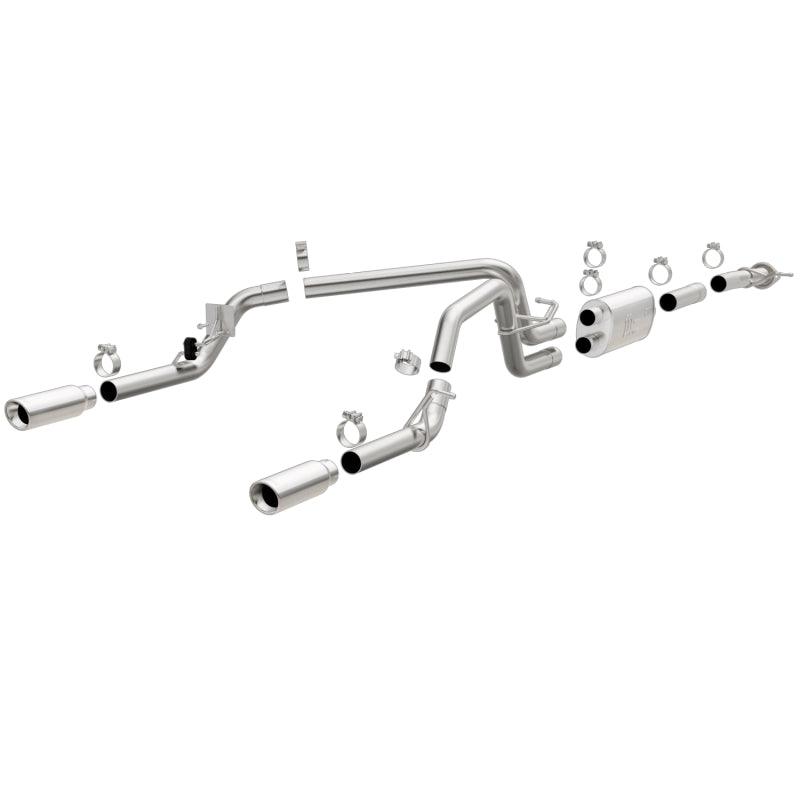 MagnaFlow Stainless Cat-Back Exhaust 2015 Chevy Colorado/GMC Canyon Dual Split Rear Exit 3.5in - Torque Motorsport