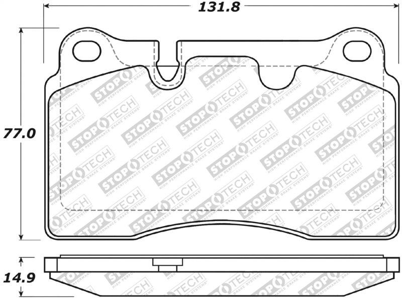 StopTech Street Brake Pads - Torque Motorsport